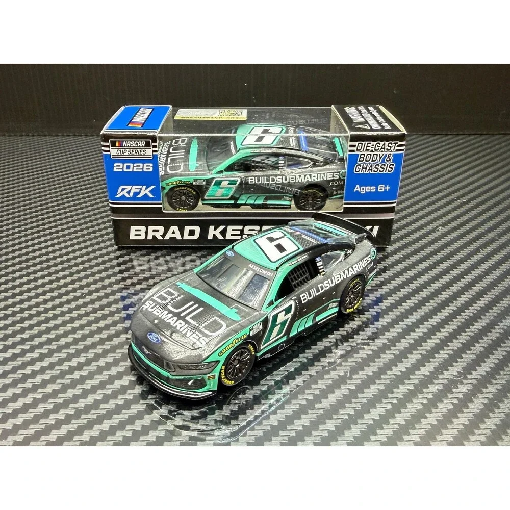 2026 Brad Keselowski 1:64 Build Submarines nascar Diecast